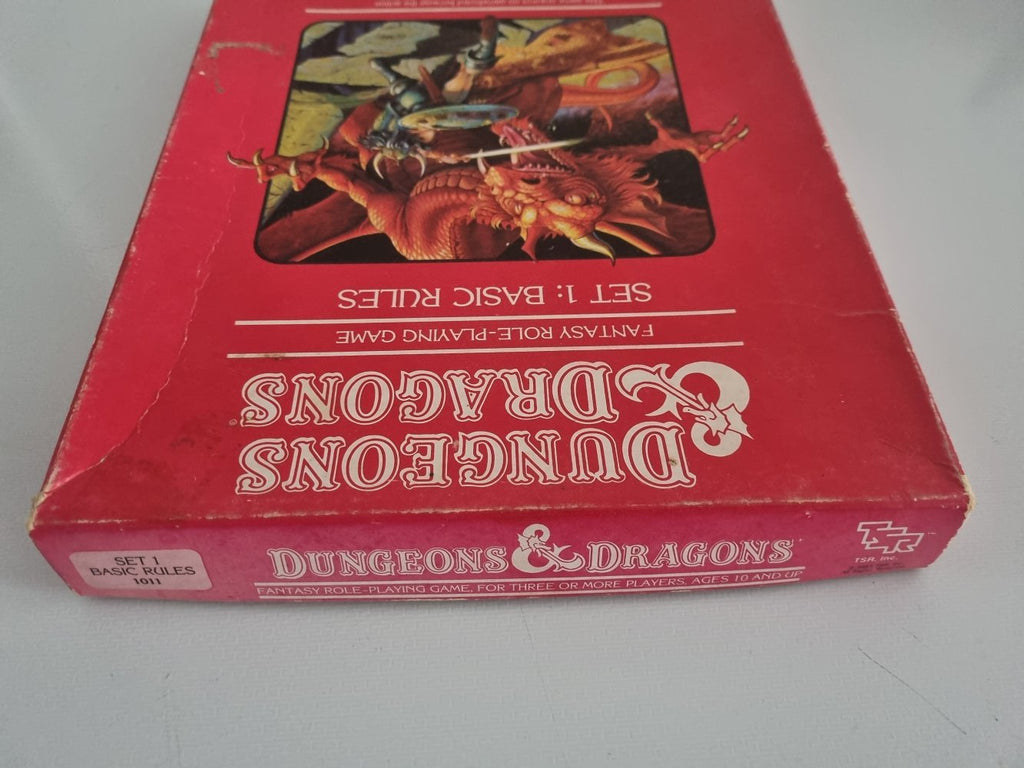 Dnd Basic Red Box Dungeons and Dragons: Red Box Set 1: Basic Rules - Vinyl Kitchen