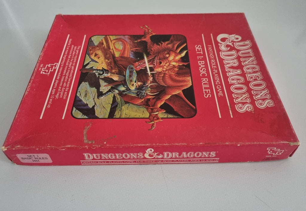 Dnd Basic Red Box Dungeons and Dragons: Red Box Set 1: Basic Rules - Vinyl Kitchen