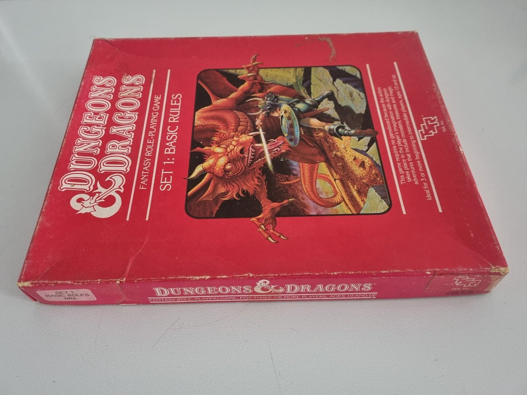 Dnd Basic Red Box Dungeons and Dragons: Red Box Set 1: Basic Rules - Vinyl Kitchen