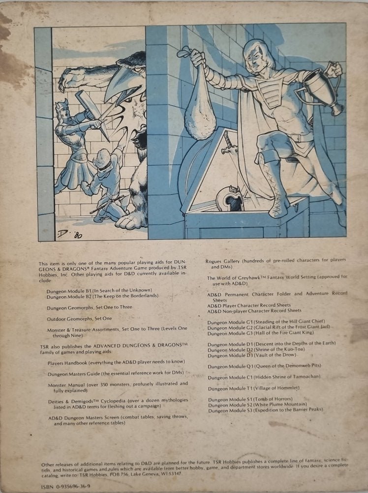 Dungeons & Dragons Monster & Treasure Assortment - Sets 1 - 3 Levels 1 - 9 - Vinyl Kitchen