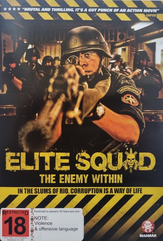 Elite Squad - 2007 (DVD) - Vinyl Kitchen