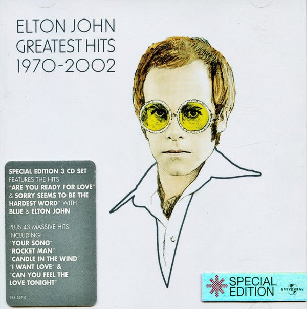 Elton John - Greatest Hits 1970 - 2002 (3 CD) - Vinyl Kitchen