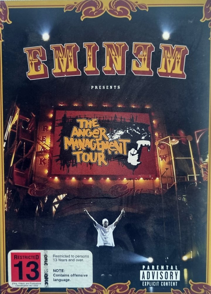 Eminem - The Anger Management Tour (DVD) - Vinyl Kitchen