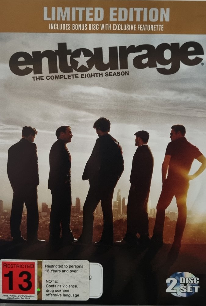 Entourage - The Complete Eighth Season (DVD) - Vinyl Kitchen