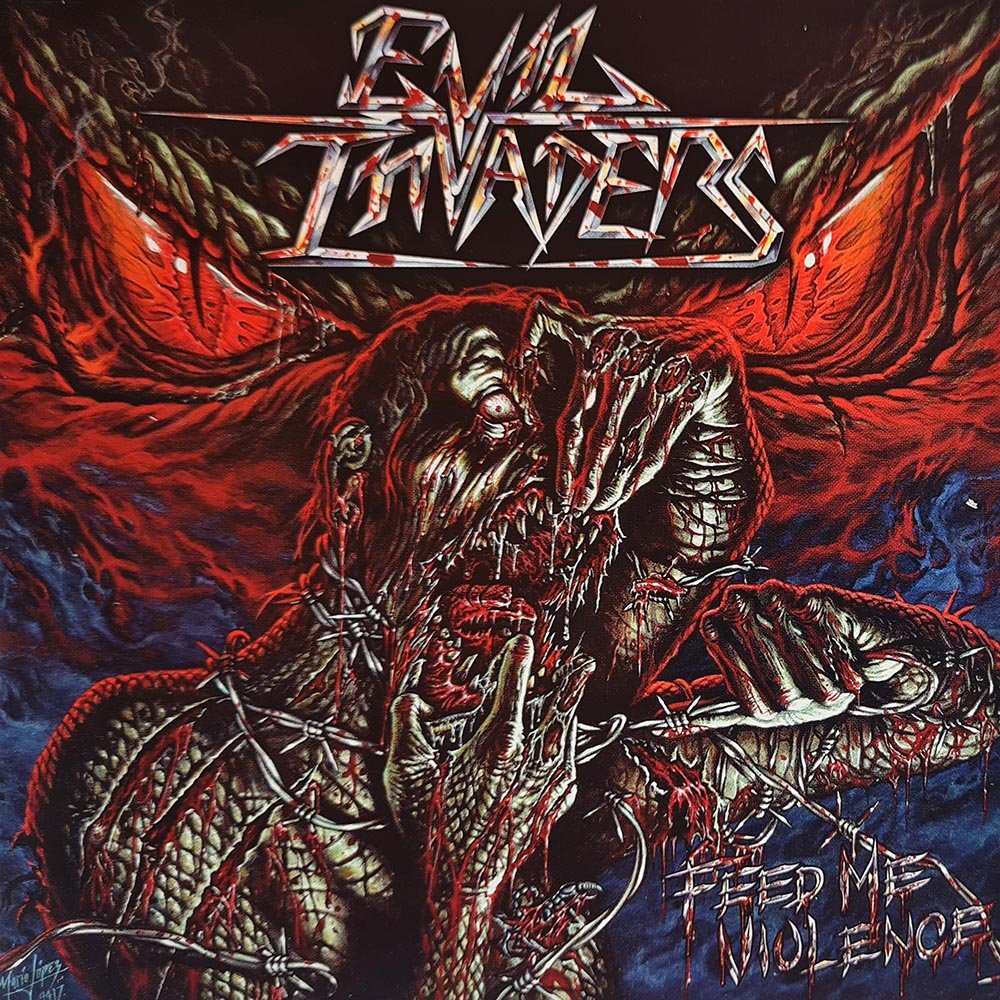 Evil Invaders - Feed Me Violence (CD) - Vinyl Kitchen