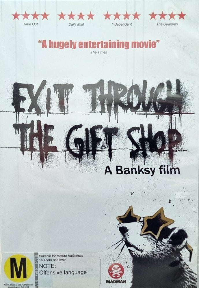 Exit Through the Gift Shop - 2010 (DVD) - Vinyl Kitchen