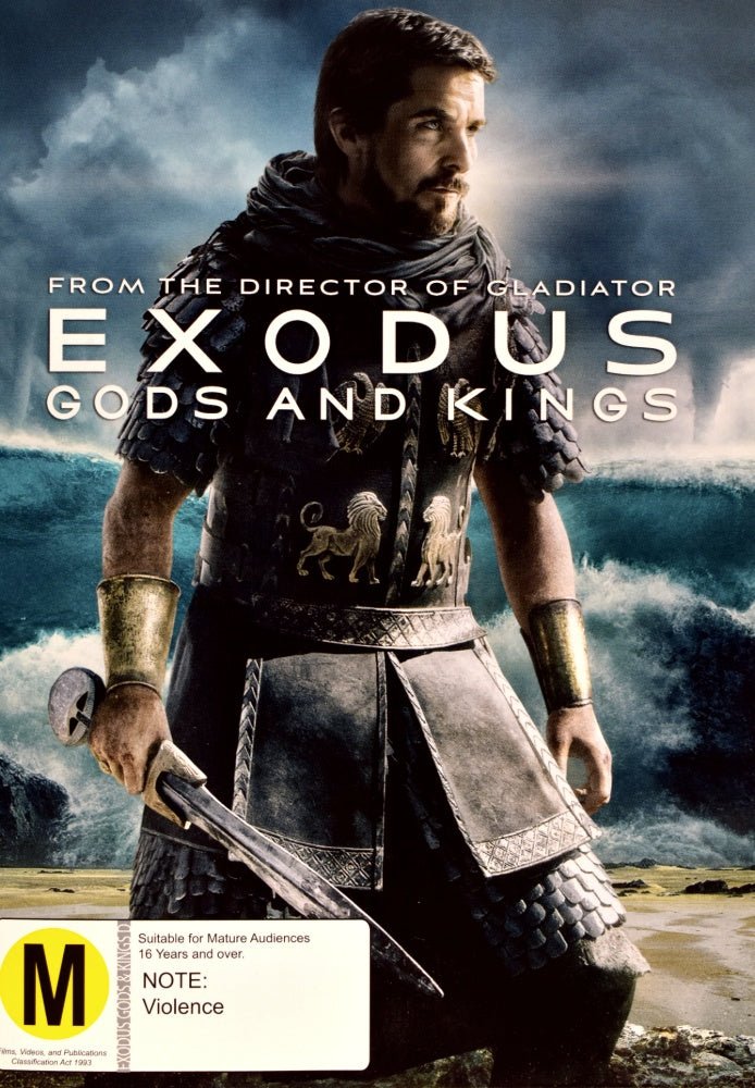 Exodus: Gods and Kings - 2014 (DVD) - Vinyl Kitchen