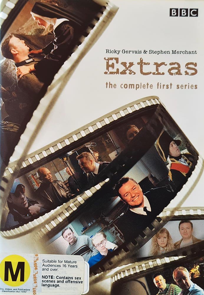 Extras - The Complete First Series (DVD) - Vinyl Kitchen