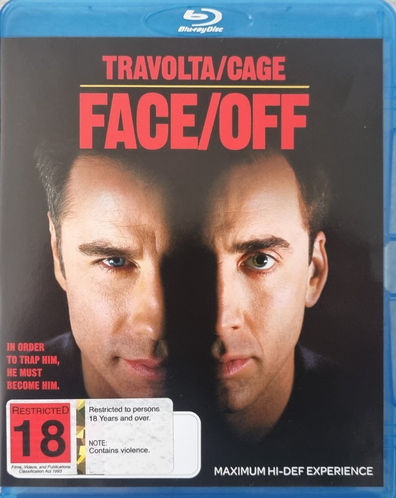 Face/Off - 1997 (Blu Ray) - Vinyl Kitchen