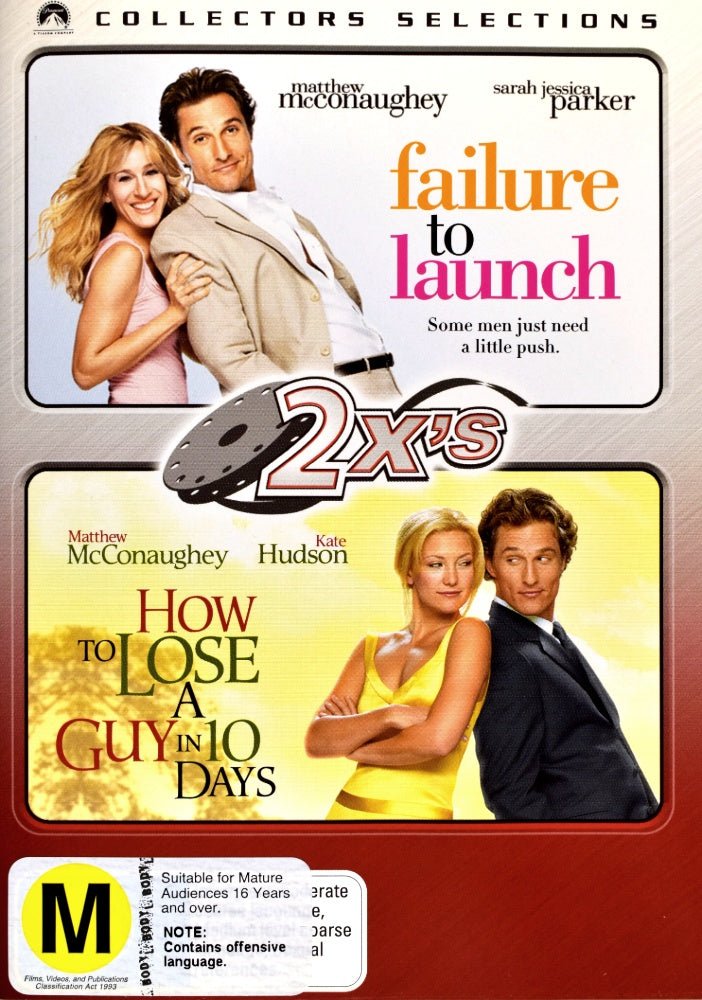 Failure to Launch / How to Lose a Guy in 10 Days - 2006 (DVD) - Vinyl Kitchen