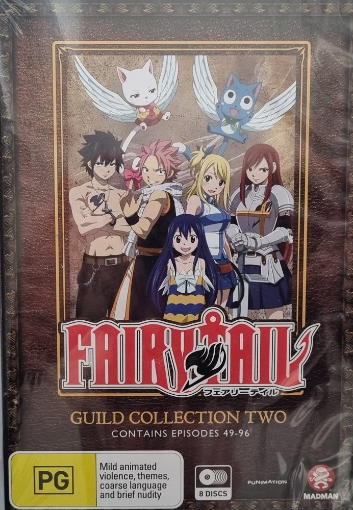 Fairy Tail: Collection 2 - 2009 (DVD) Brand New - Vinyl Kitchen