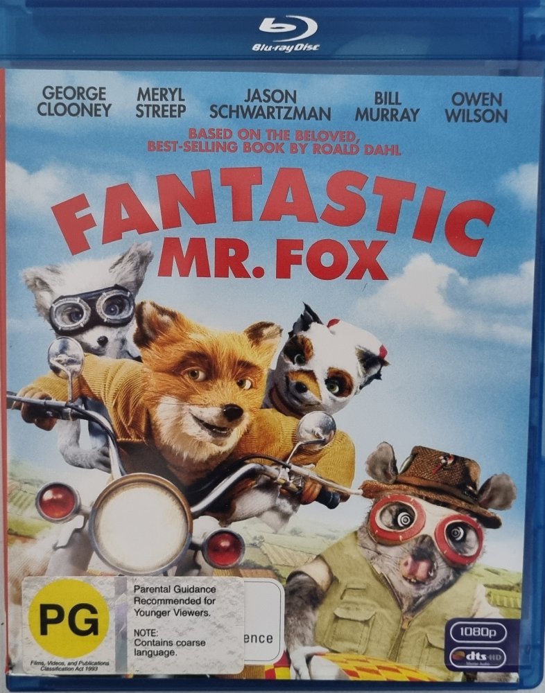 Fantastic Mr. Fox - 2009 (Blu Ray) - Vinyl Kitchen