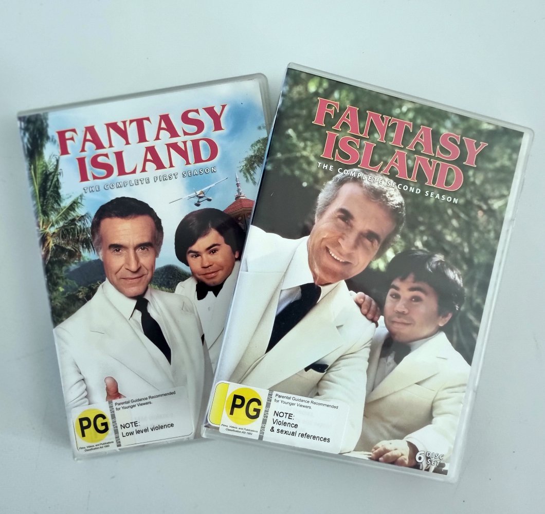 Fantasy Island - The Complete First & Second Season (DVD) - Vinyl Kitchen