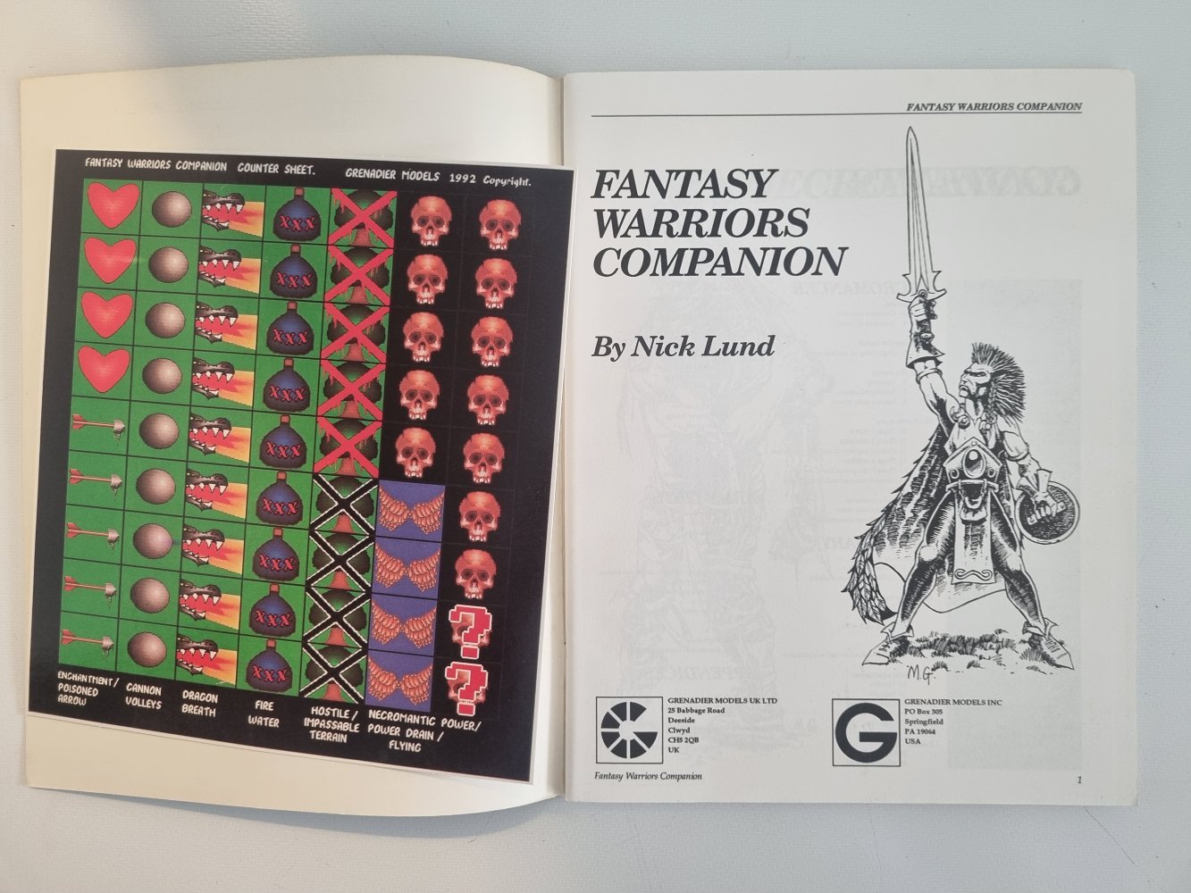 Fantasy Warriors - Companion by Nick Lund - Vinyl Kitchen