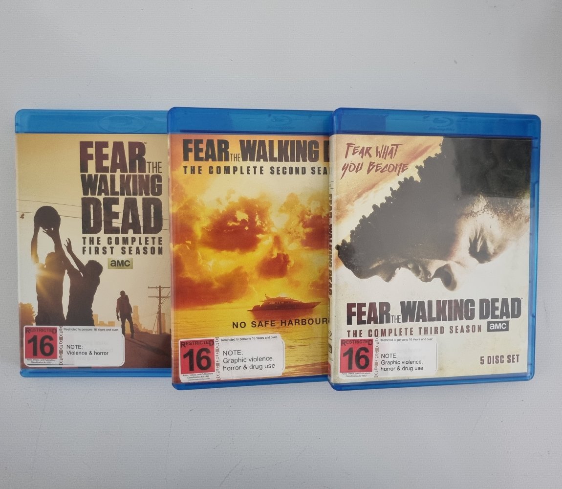 Fear the Walking Dead - Complete Seasons 1 - 3 (Blu Ray) - Vinyl Kitchen
