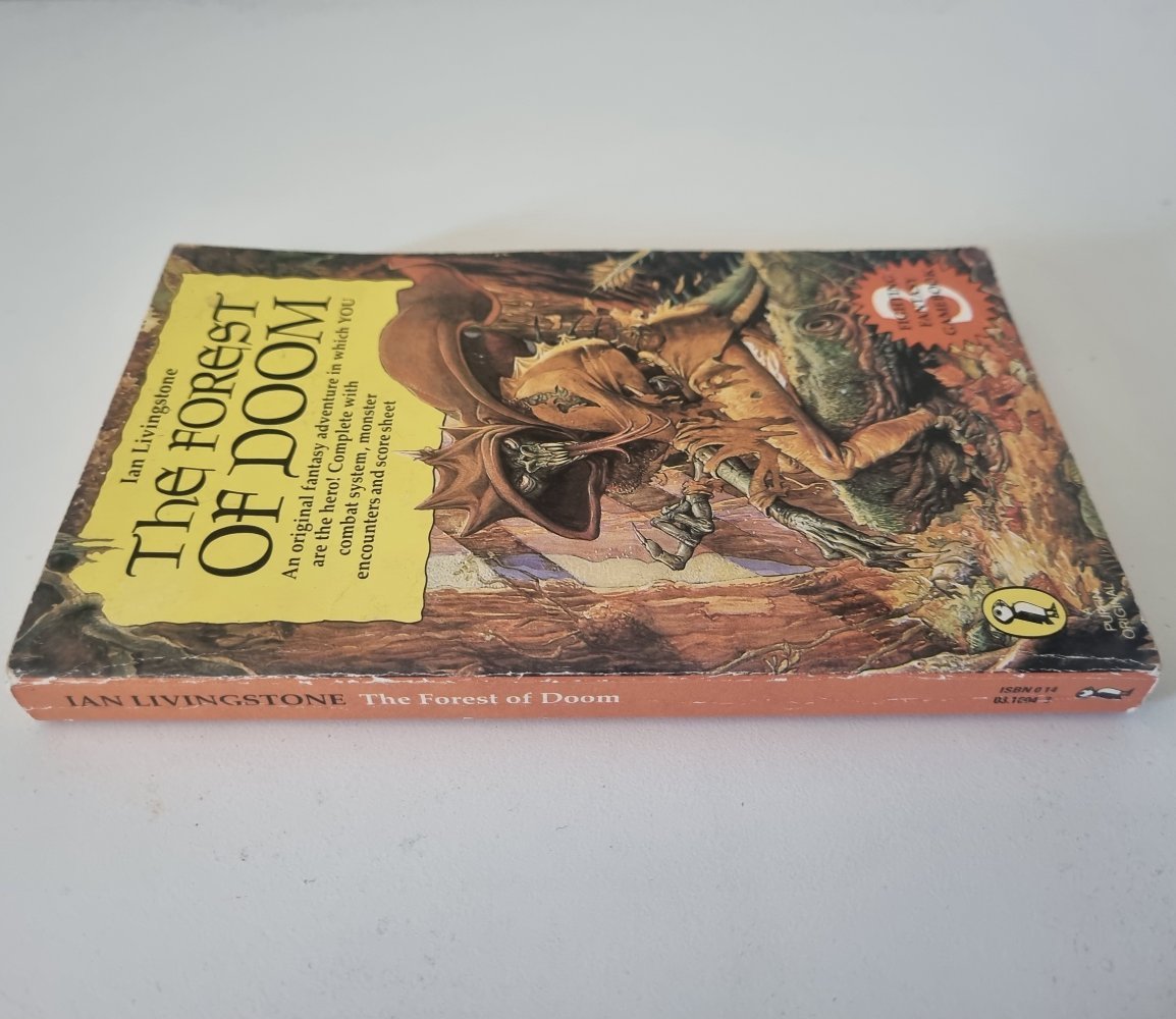Fighting Fantasy - The Forest of Doom - Ian Livingstone - Vinyl Kitchen
