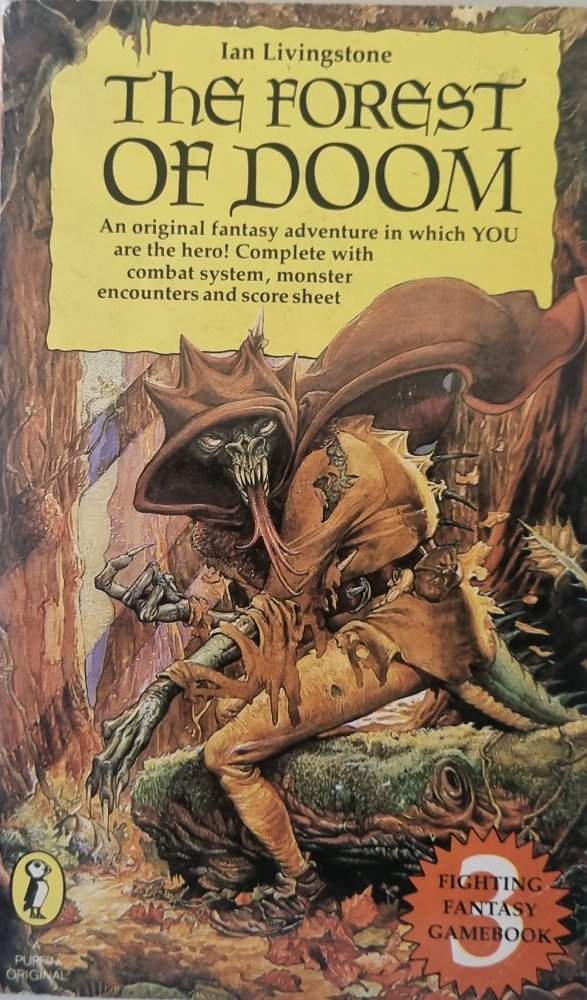 Fighting Fantasy - The Forest of Doom - Ian Livingstone - Vinyl Kitchen