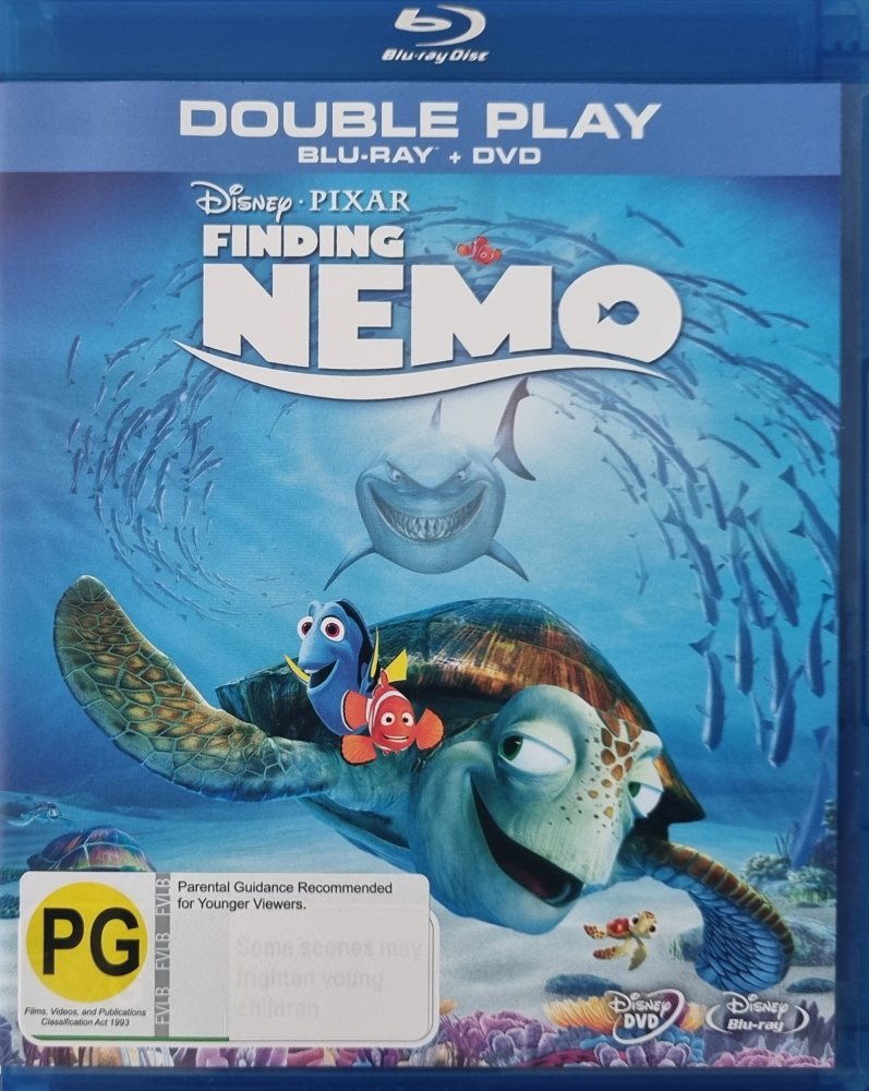 Finding Nemo (Blu Ray) + DVD - 2003 - Vinyl Kitchen