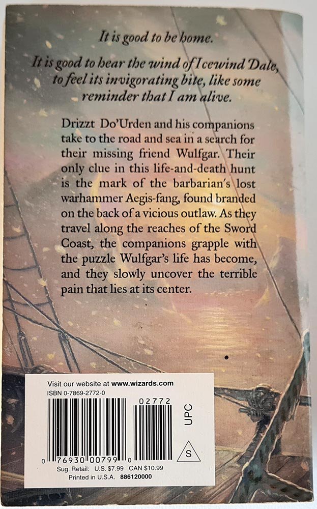 Forgotten Realms: Sea of Swords - R. A. Salvatore - Vinyl Kitchen