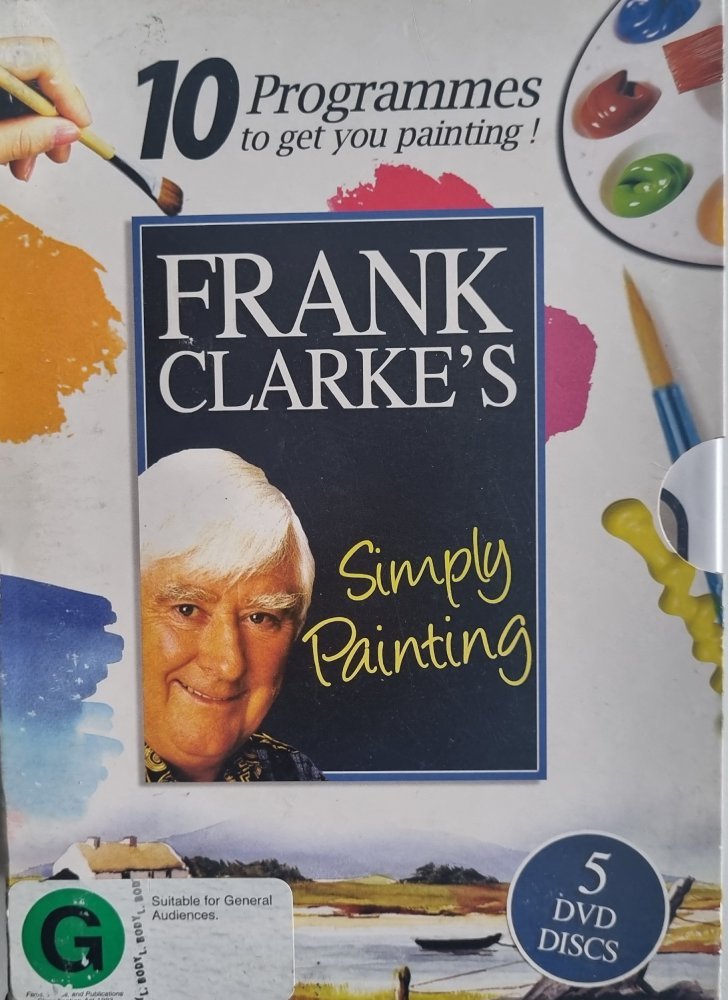 Frank Clarke's Simply Painting 5 Disc Box Set (DVD) - Vinyl Kitchen