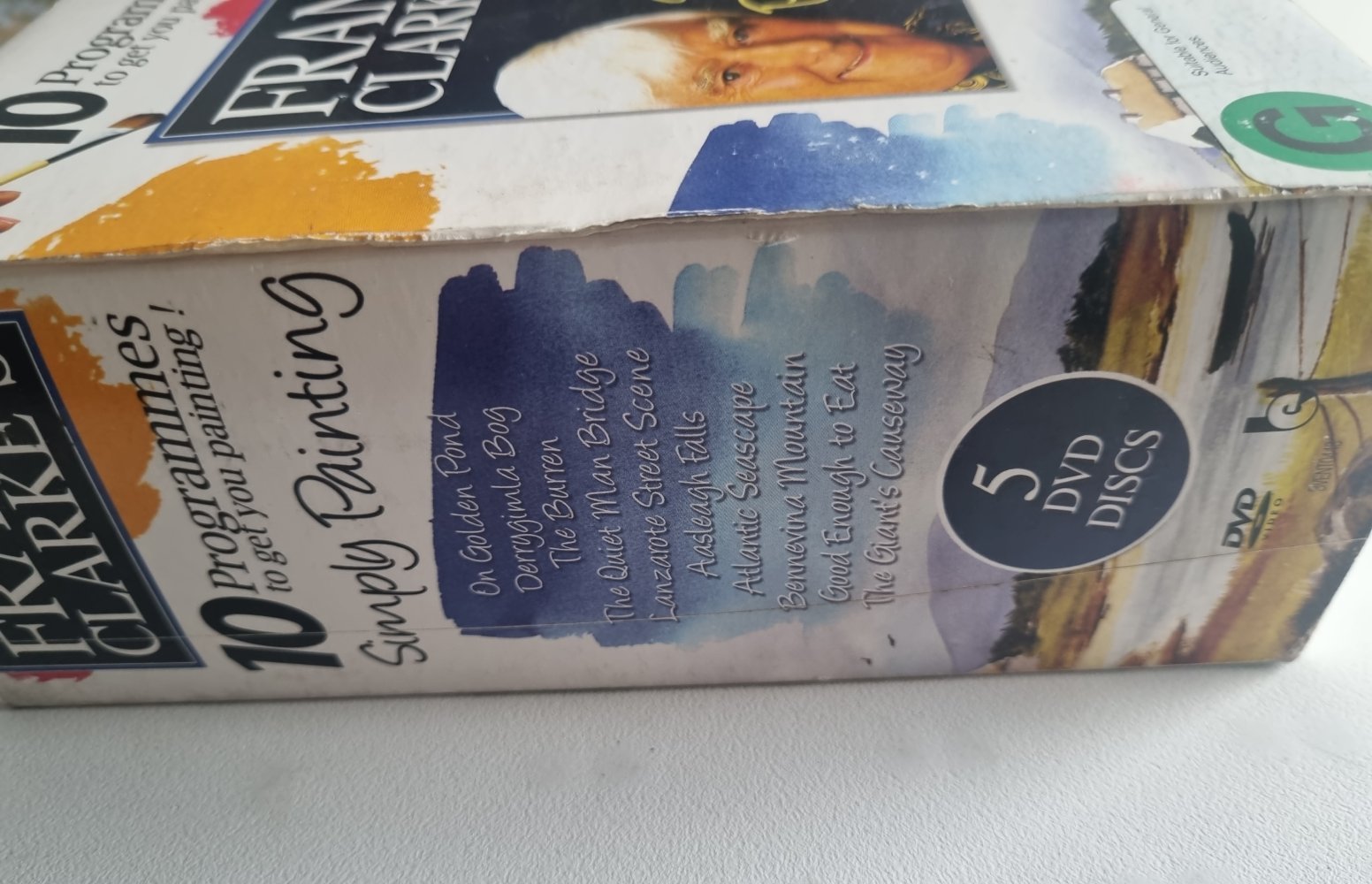 Frank Clarke's Simply Painting 5 Disc Box Set (DVD) - Vinyl Kitchen