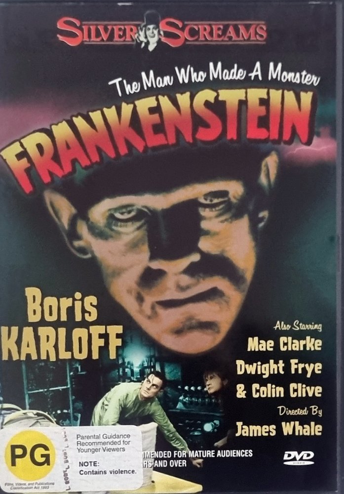 Frankenstein - 1931 (DVD) - Vinyl Kitchen