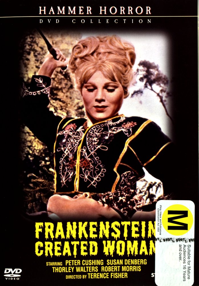 frankenstein created woman 1967