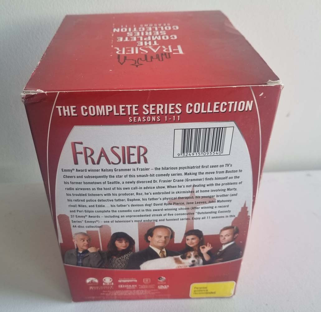 Frasier - The Complete Series Collection Season 1 - 11 (DVD) - Vinyl Kitchen