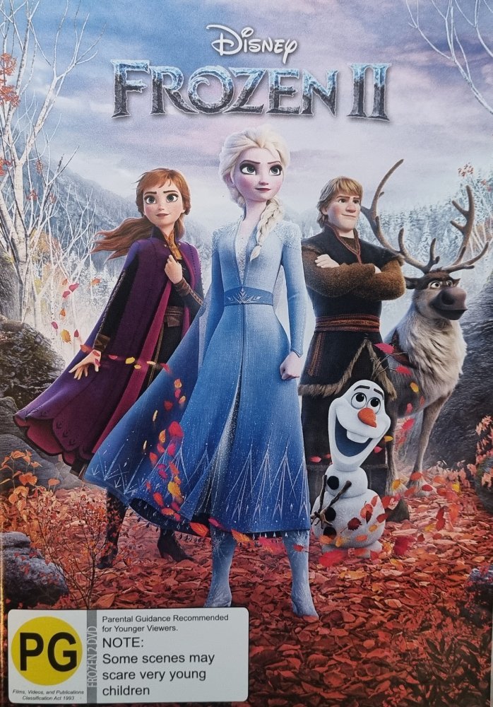 Frozen II - 2019 (DVD) - Vinyl Kitchen