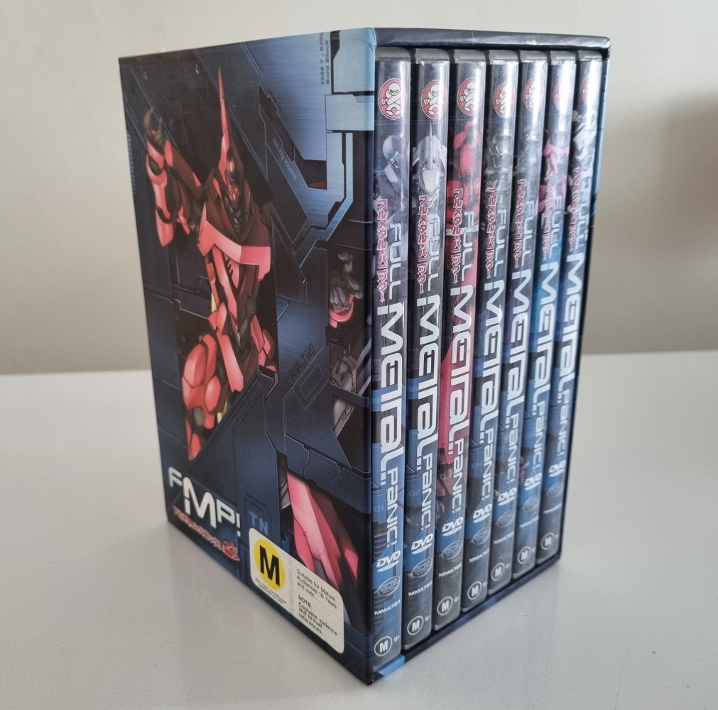 Full Metal Panic 7 Disc Box Set - 2017 (DVD) - Vinyl Kitchen