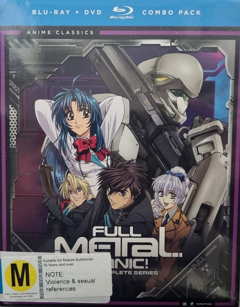 Full Metal Panic!: Complete Collection - 2002 (Blu Ray) Brand New - Vinyl Kitchen