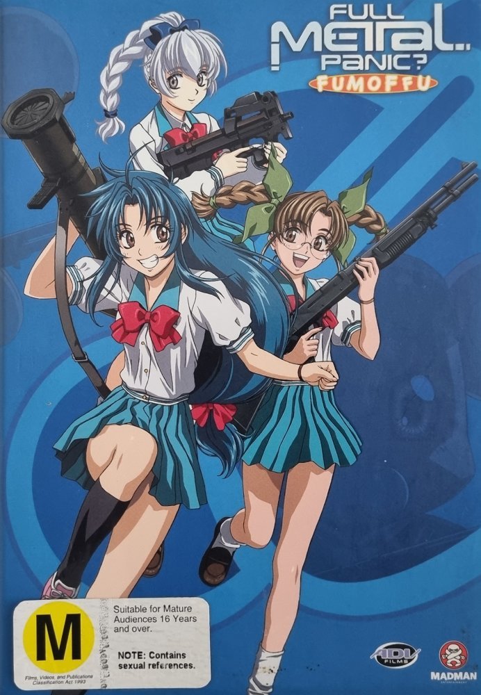Full Metal Panic? Fumoffu - 4 Disc Box Set - 2003 (DVD) - Vinyl Kitchen