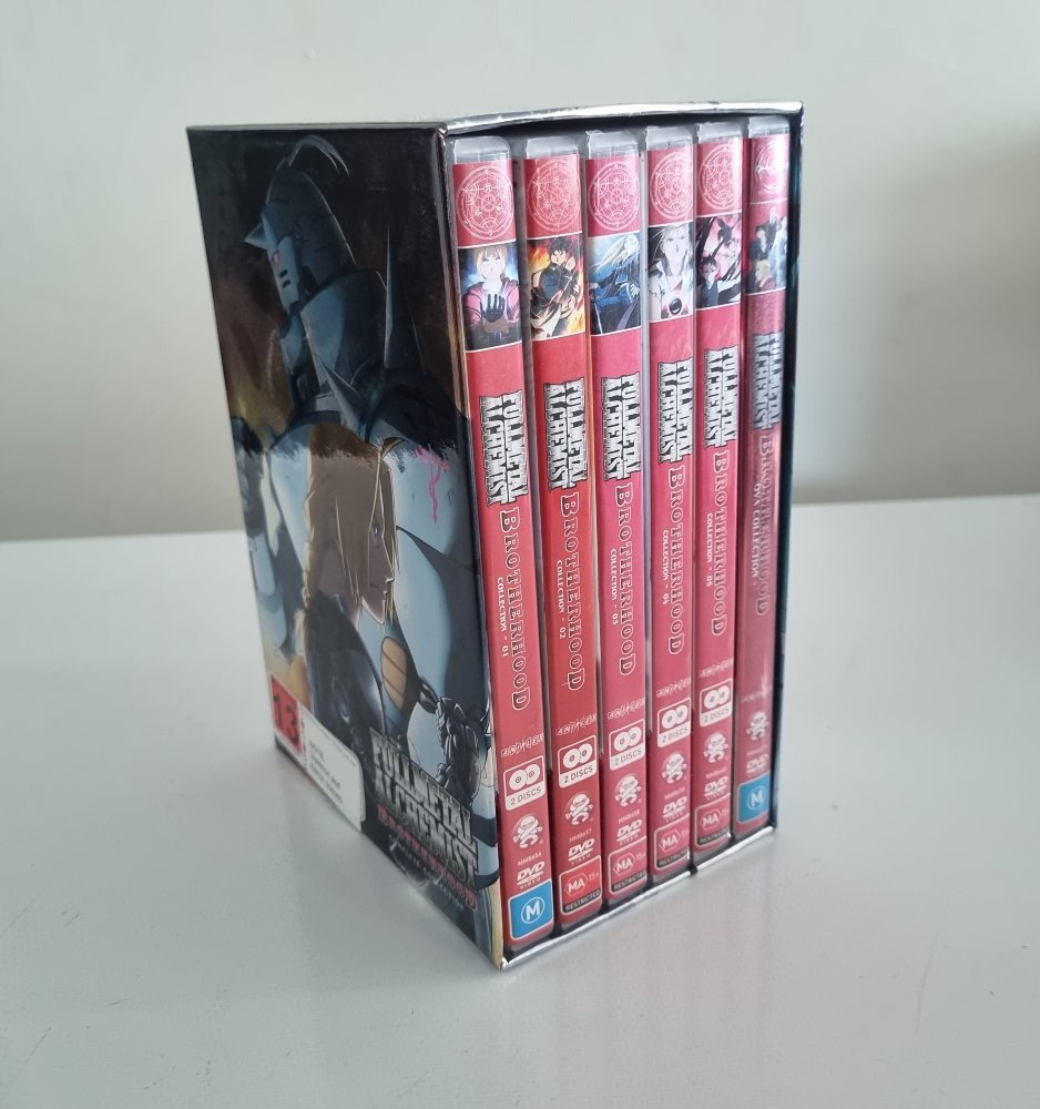 Fullmetal Alchemist Brotherhood - Complete Collection - 2009 (DVD) - Vinyl Kitchen
