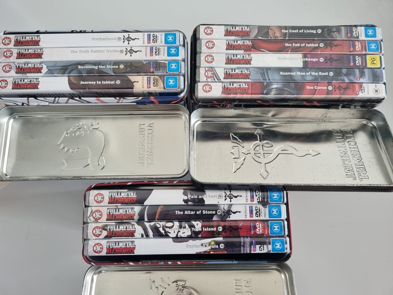 Fullmetal Alchemist Complete Series - Tin Set (DVD) - Vinyl Kitchen