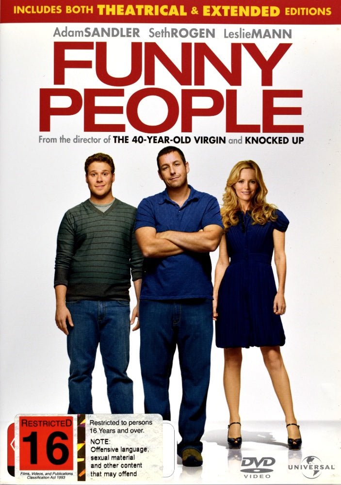 Funny People - 2009 (DVD) - Vinyl Kitchen