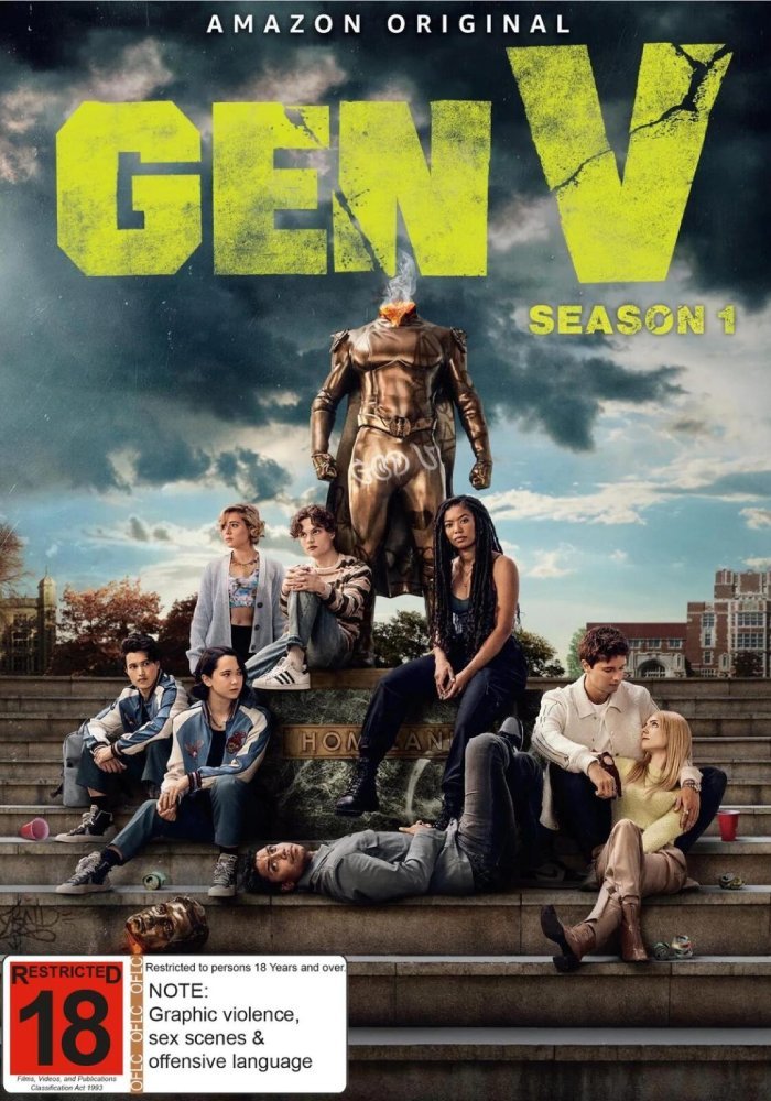 Gen V - Season 1 (DVD) - Vinyl Kitchen