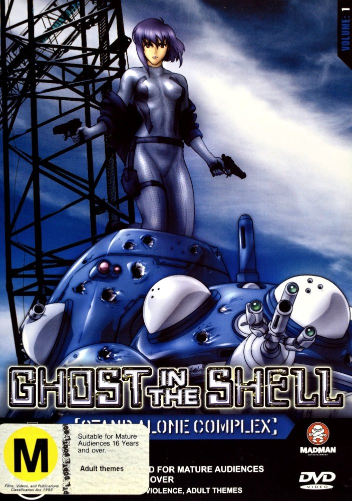 Ghost In The Shell: Stand Alone Complex 1 - 2002 (DVD) - Vinyl Kitchen