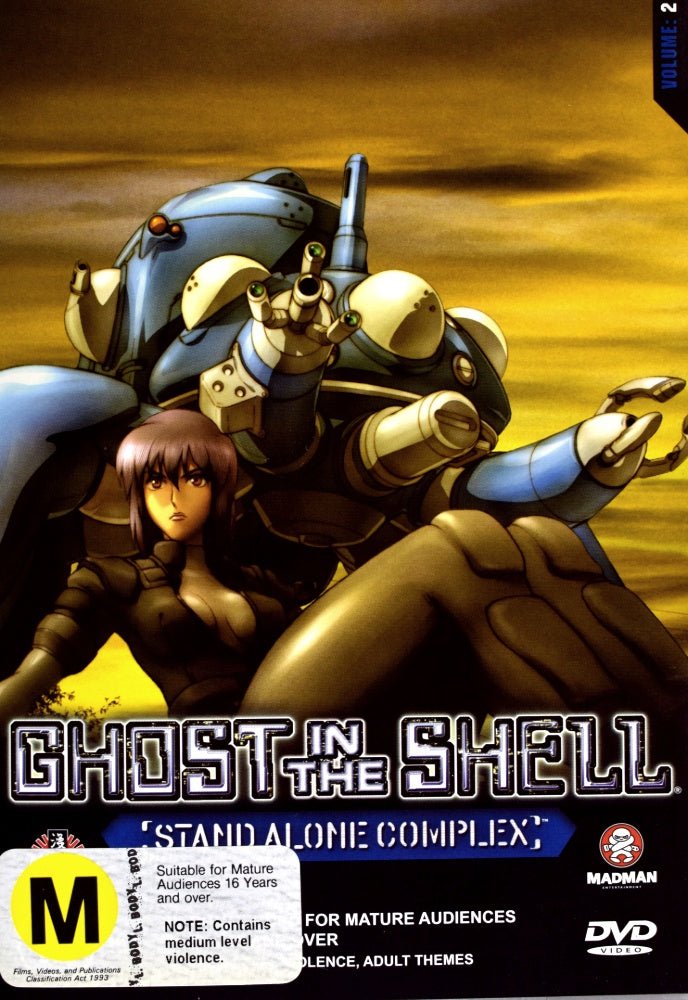 Ghost In The Shell: Stand Alone Complex 2 - 2002 (DVD) - Vinyl Kitchen