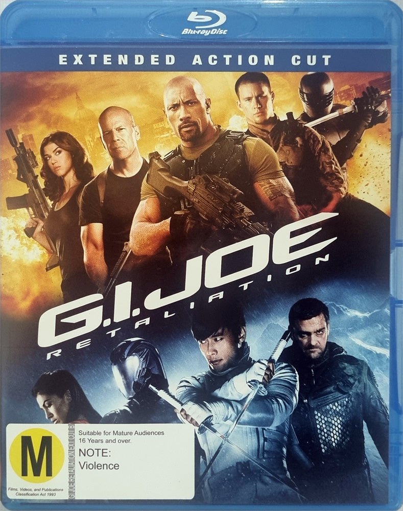 G.I. Joe - Retaliation - 2013 (Blu Ray) - Vinyl Kitchen