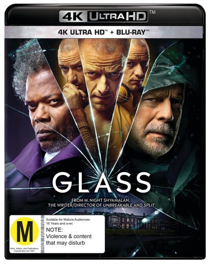 Glass (4K UHD) + Blu - ray - 2019 - Vinyl Kitchen