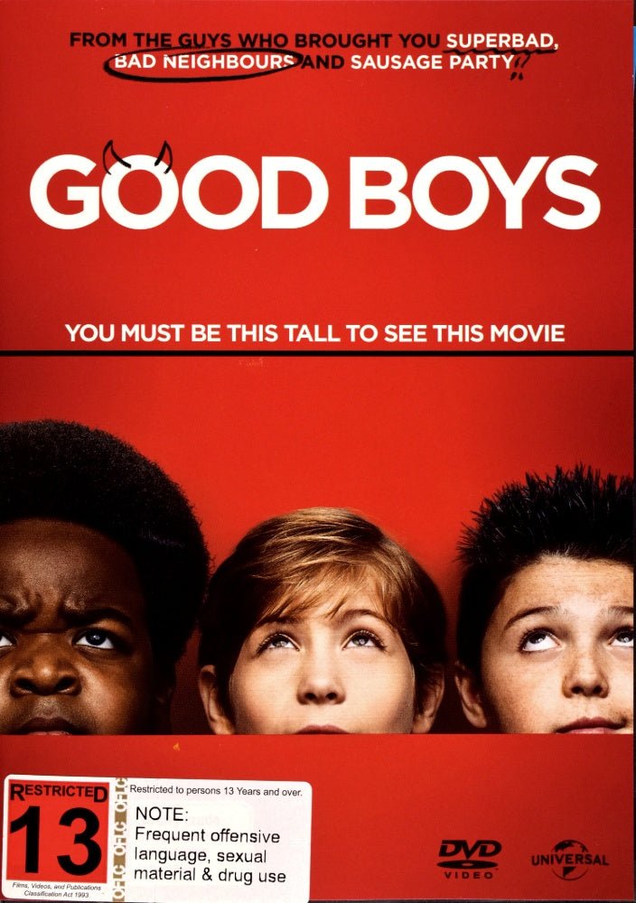 Good Boys - 2019 (DVD) - Vinyl Kitchen