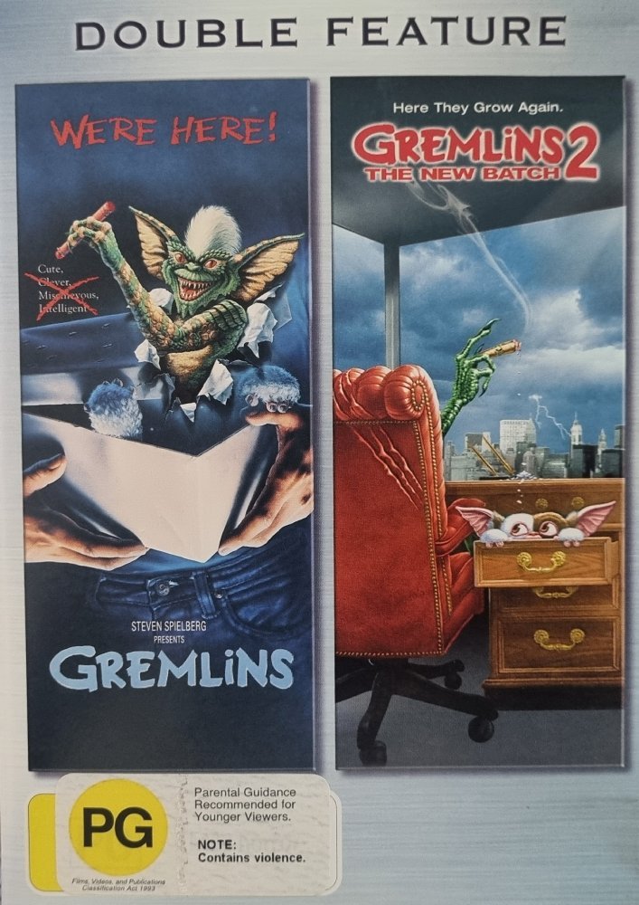Gremlins / Gremlins 2 - 1984 (DVD) - Vinyl Kitchen