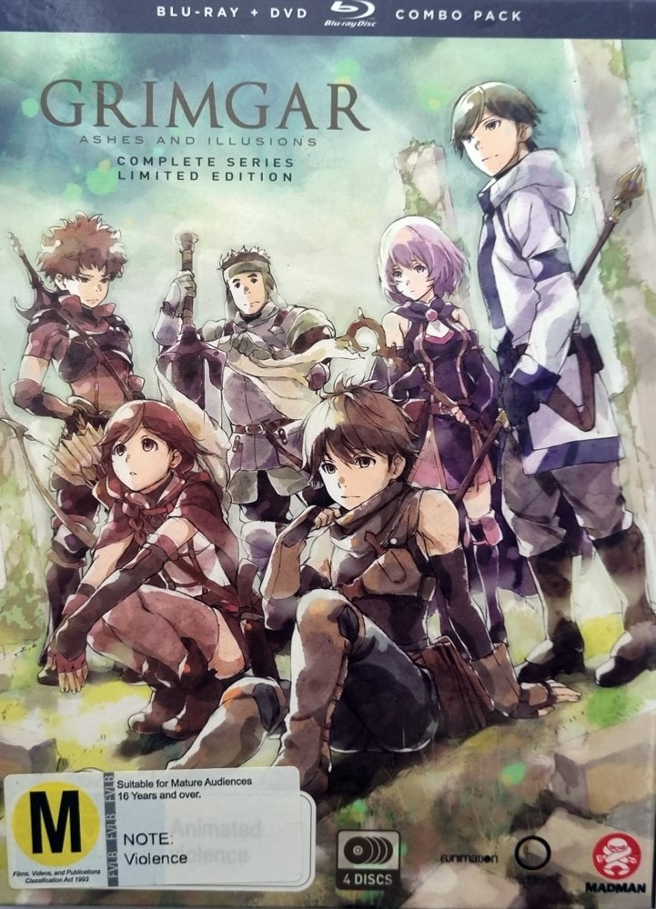 Grimgar Ashes And Illusions: The Complete Series Limited Edition - 2016 (Blu Ray) - Vinyl Kitchen