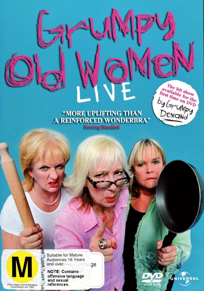Grumpy Old Women Live (DVD) - Vinyl Kitchen