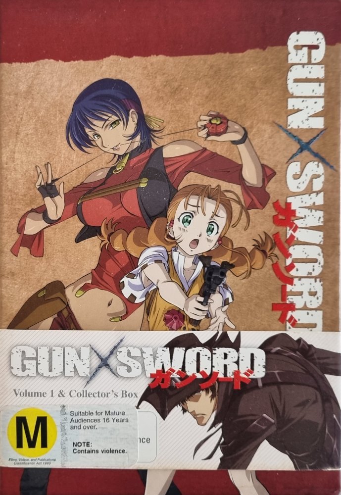 Gun Sword Volume 1 - 7 Disc Box Set - 2005 (DVD) - Vinyl Kitchen