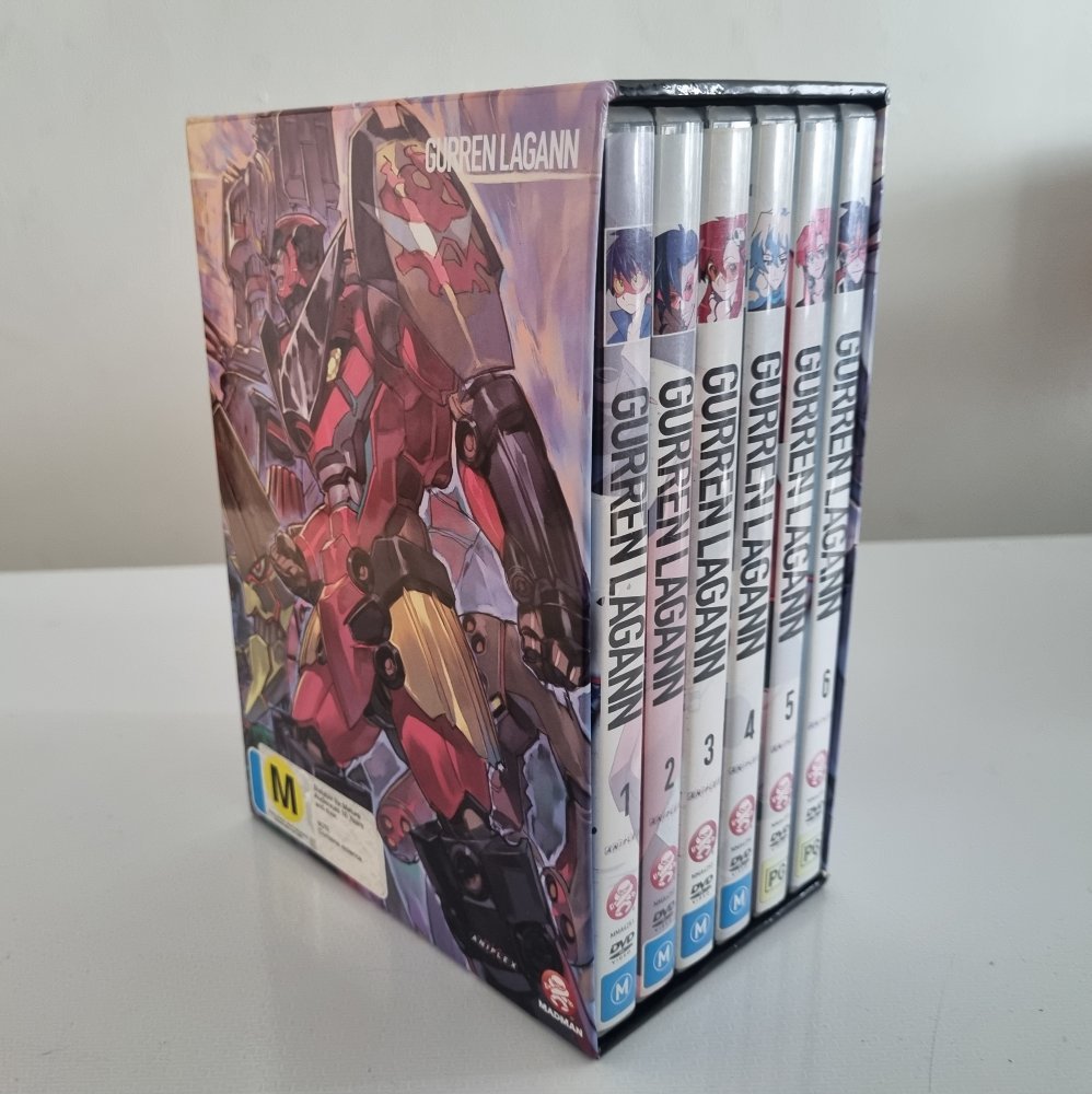 Gurren Lagann Limited Collector's 6 Disc Box Set - 2007 (DVD) - Vinyl Kitchen