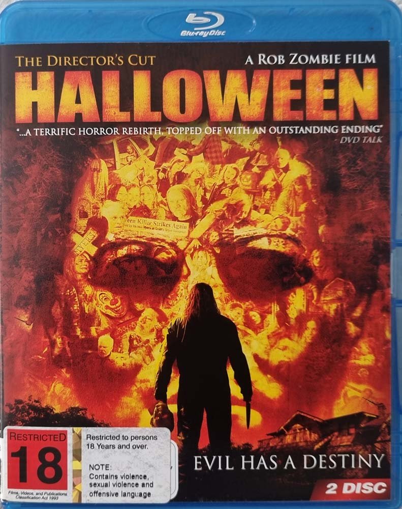 Halloween - Rob Zombie (Blu Ray) 2 Disc Edition - 2007 - Vinyl Kitchen