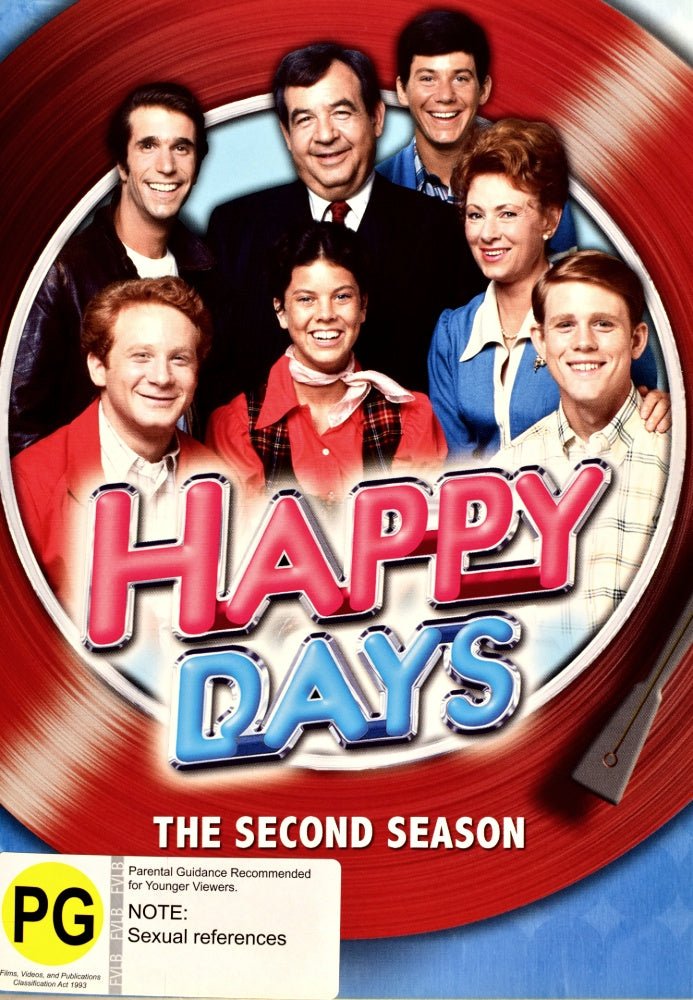 Happy Days: Season 2 - 1974 (DVD) - Vinyl Kitchen