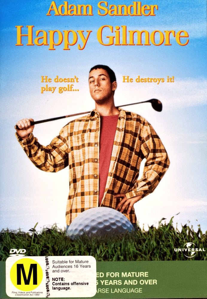 Happy Gilmore - 1996 (DVD) - Vinyl Kitchen