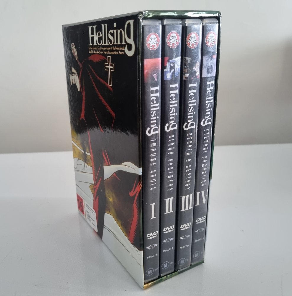 Hellsing - Complete 4 Disc Box Set - 2016 (DVD) - Vinyl Kitchen
